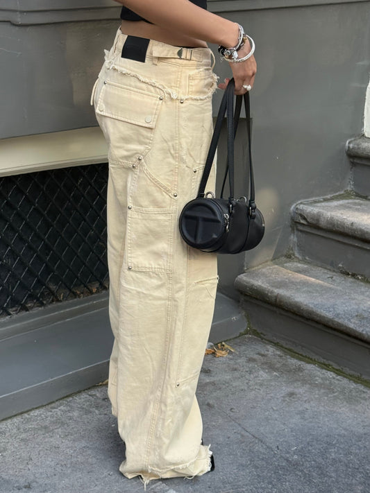 White cream pants - Women's